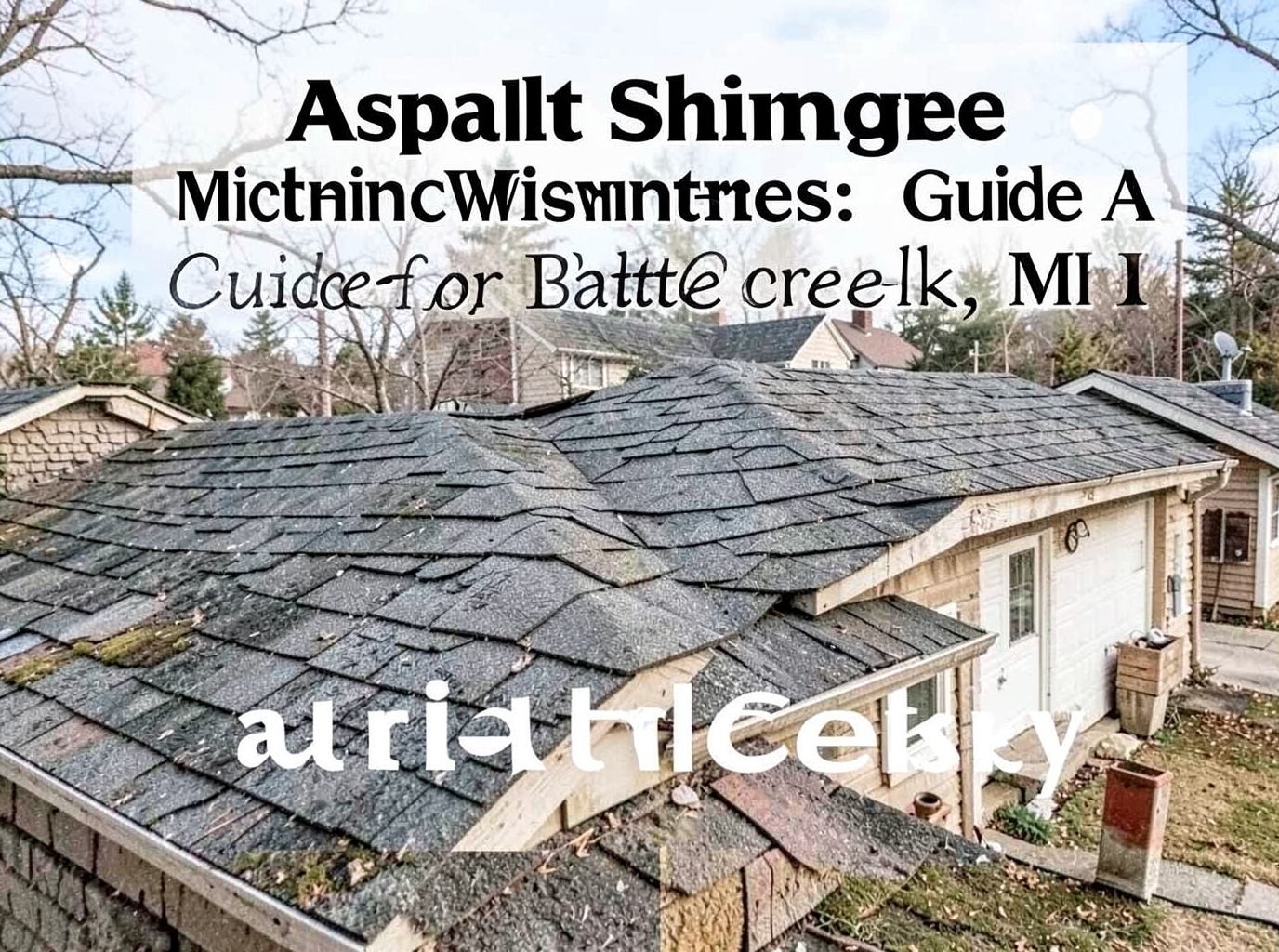 Asphalt Shingles for Michigan Winters: A Guide for Battle Creek, MI