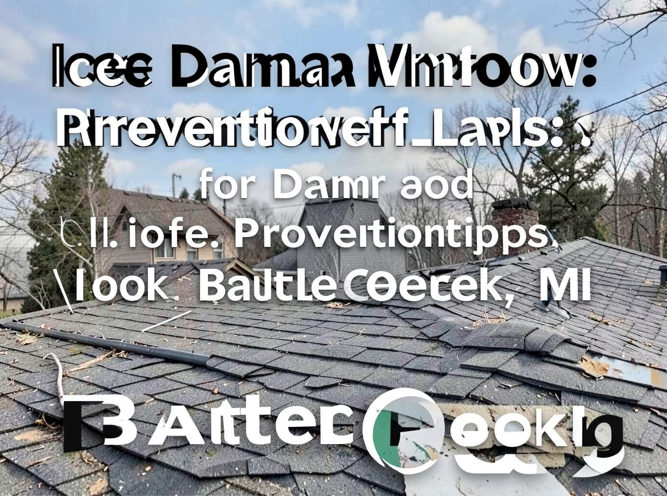 Ice Dams and Winter Roof Leaks: Prevention Tips for Battle Creek, MI